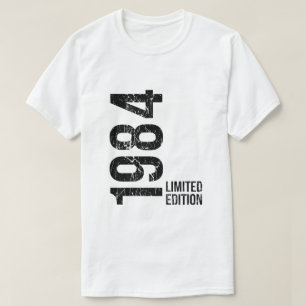 T-shirt Édition limitée 1984 42e anniversaire Vintage