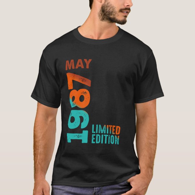 T-shirt Édition Limitée 1987 Mai 1987 (Devant)