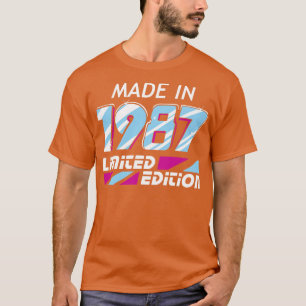 T-shirt Édition limitée 1 fabriquée en 1987