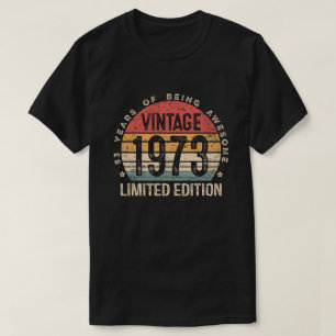 T-shirt Édition limitée 53e anniversaire 1973 Vintage 53 a