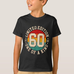T-shirt édition limitée 60 ans vintage 1966 60ème