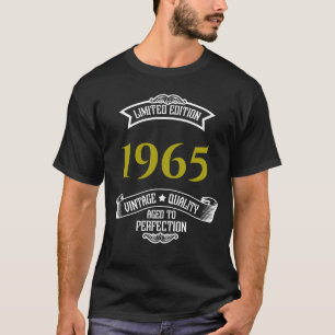 T-shirt Edition limitée Année de naissance personnalisée -