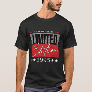 T-shirt Édition Limitée Anniversaire 1995 Année 1995 Né 19