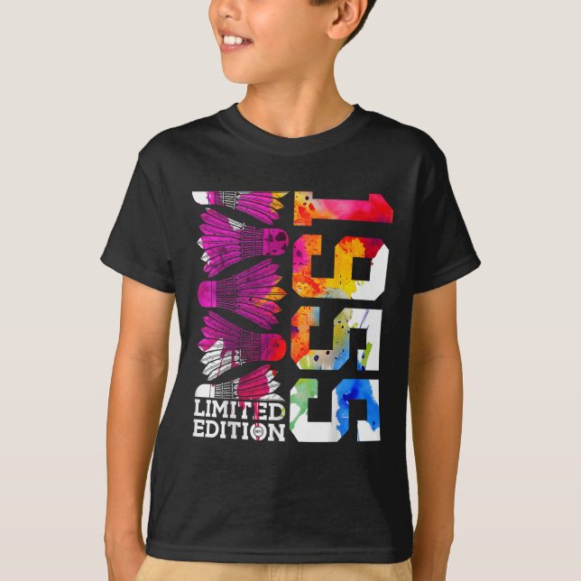 T-shirt Édition limitée Badminton 70e anniversaire 1955  (Devant)