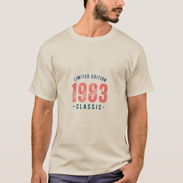 T-shirt Edition limitée - Classic 1983 (Devant)