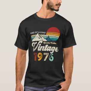 T-shirt Édition limitée classique 1976 50 ans Cadeaux