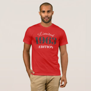 T-SHIRT ÉDITION LIMITÉE DE 1963