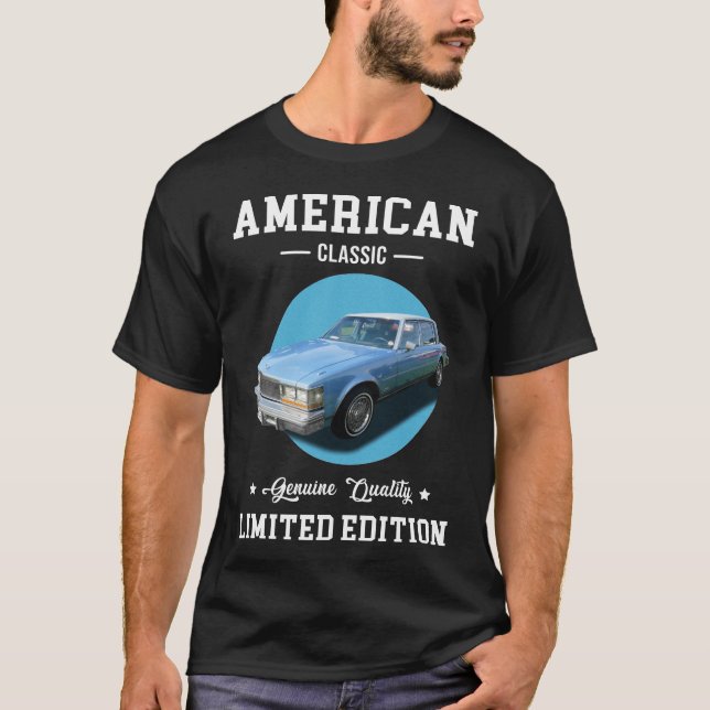 T-shirt édition limitée de qualité véritable classique amé (Devant)