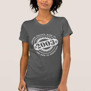 T-SHIRT ÉDITION LIMITÉE FAITE EN 2003
