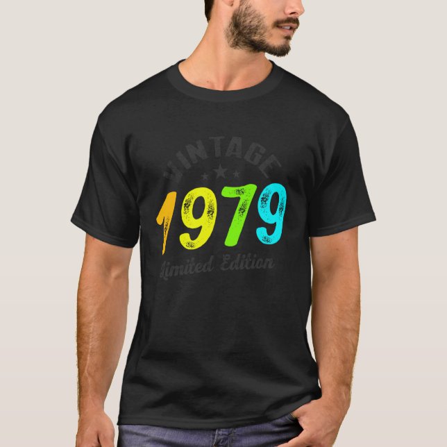 T-shirt Édition Limitée - Millésime 1979 (Devant)