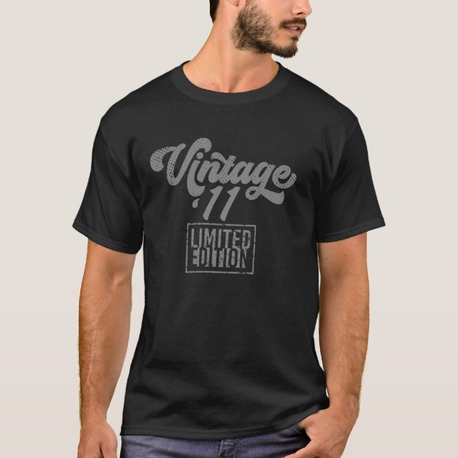 T-shirt Édition Limitée - Millésime 2011 (Devant)