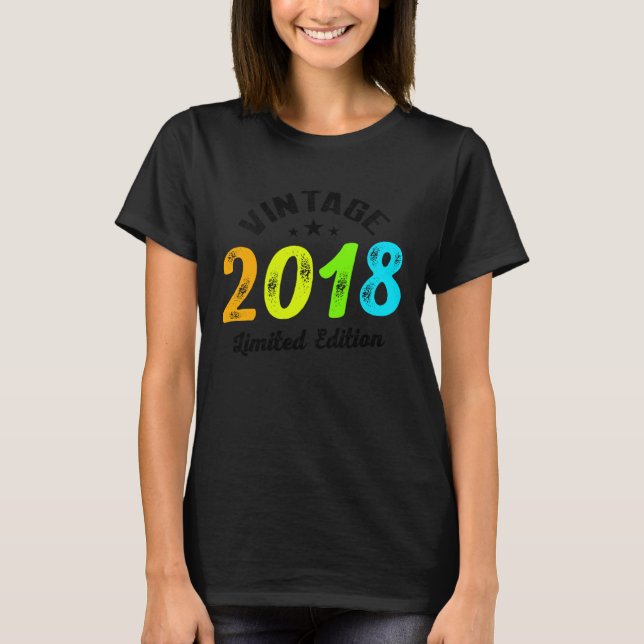 T-shirt Édition Limitée - Millésime 2018 (Devant)