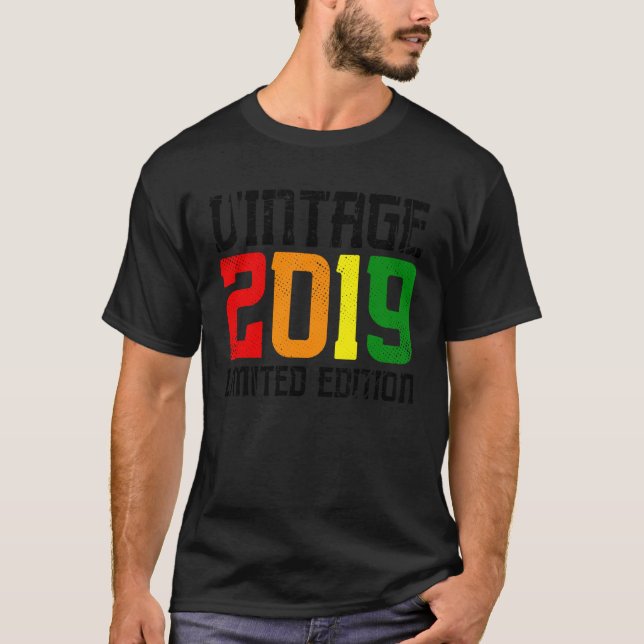 T-shirt Édition Limitée - Millésime 2019 1 (Devant)