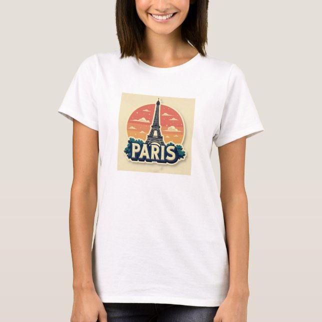 T-shirt Edition limitée Paris (Devant)