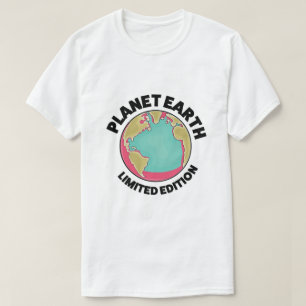 T-shirt Édition limitée Planète Terre