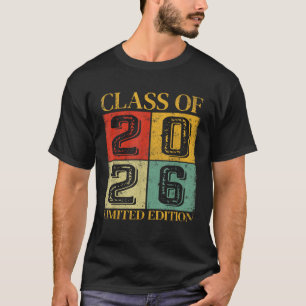 T-shirt Édition Limitée Promotion 2026 Classe De 2026
