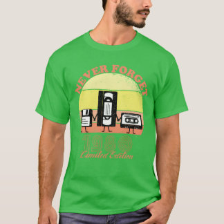 T-shirt Édition limitée Vin d'anniversaire 1980 à ne jamai