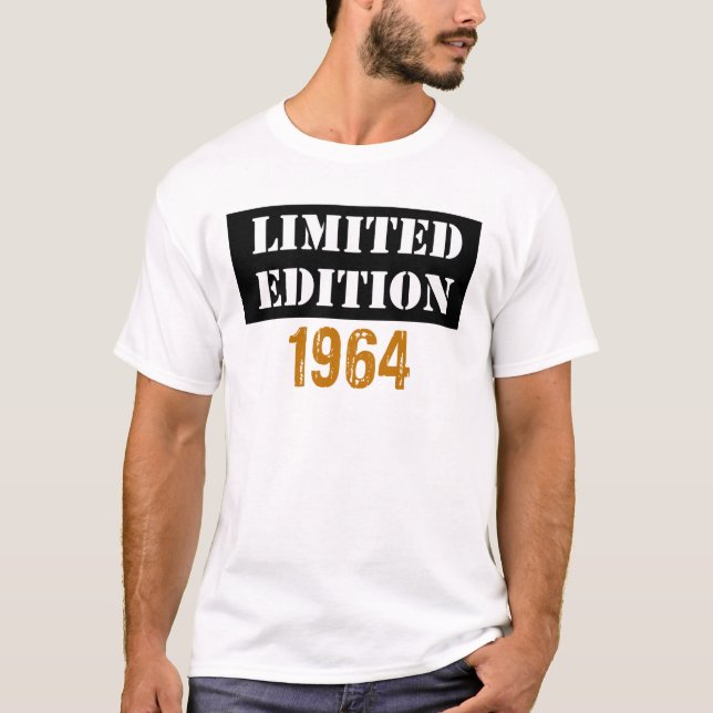 T-shirt Edition limitée vintage 1964 (Devant)