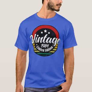 T-shirt Edition limitée Vintage 1984 anniversaire 39e anni
