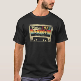 T-shirt Edition Limitée Vintage Meilleur De 1972 50E Anniv