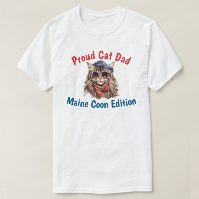 T-shirt Édition Maine Coon (Design devant)