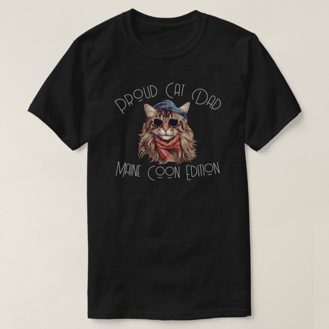 T-shirt Édition Maine Coon (Design devant)