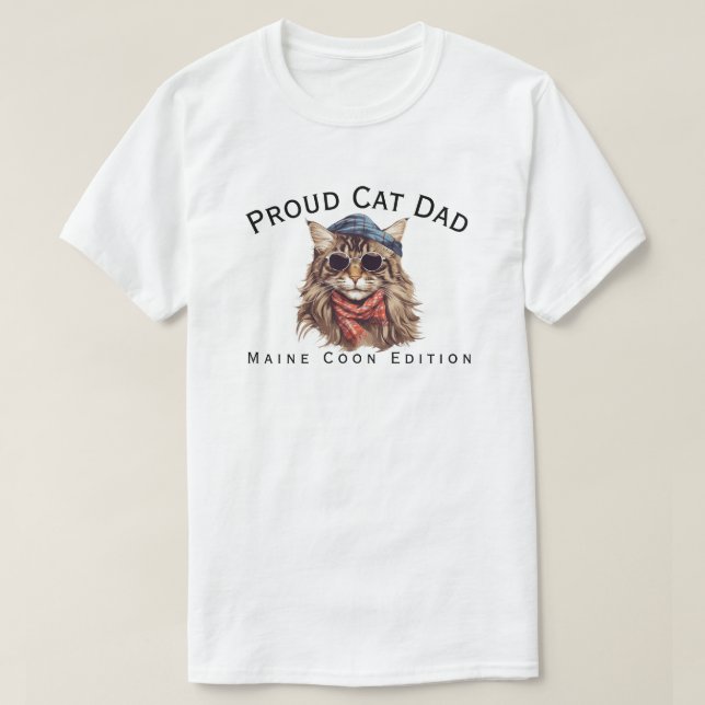 T-shirt Édition Maine Coon (Design devant)