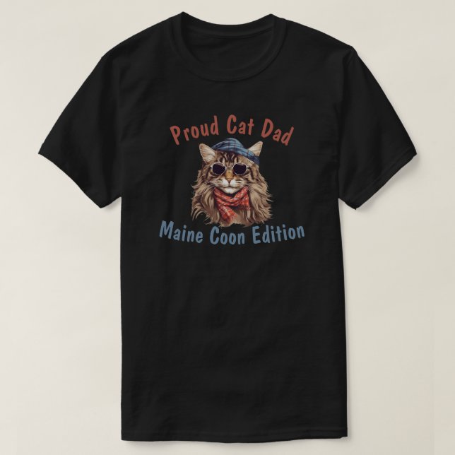 T-shirt Édition Maine Coon (Design devant)
