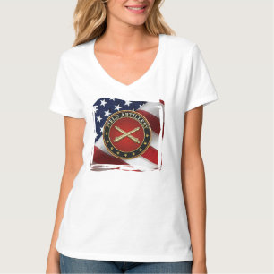 T-shirt Édition spéciale de l'insigne de la branche d'arti