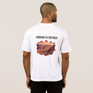 T-shirt Édition Streetwear Abstrait Wilderness