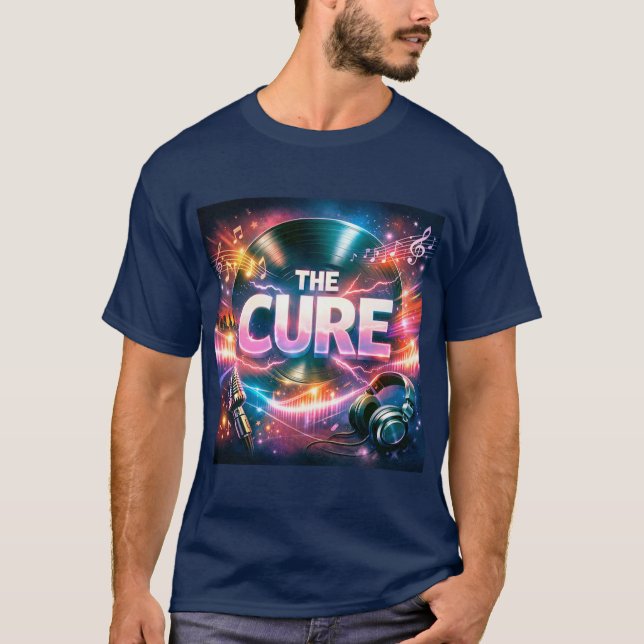 T-shirt édition the cure (Devant)