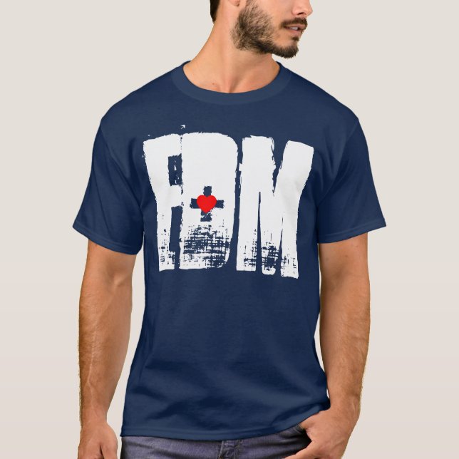 T-SHIRT EDM AU CŒUR (Devant)