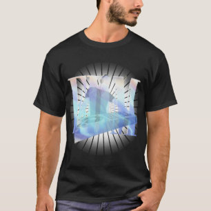 T-SHIRT EDM BLEU ÉLECTRIQUE