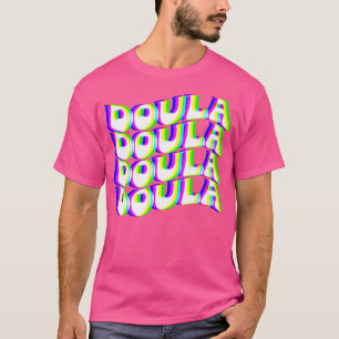 T-shirt Edm Optical Illusion Trippy Groovy Doula Sage-femm