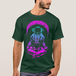 T-shirt EDM Rave Music Festival Trippy Astronaut Crescent