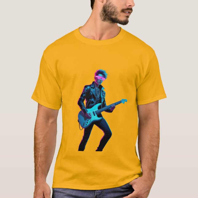 T-shirt 🎸 🔥 EDM & Rock Festival Vibes 🎸 🔥 (Devant)