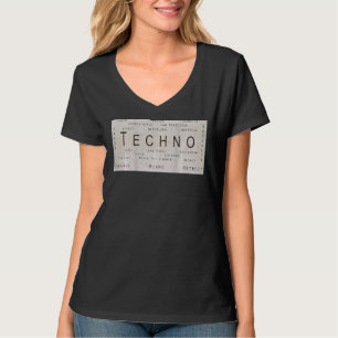 T-shirt Edm Techno Rave Villes Souterraines