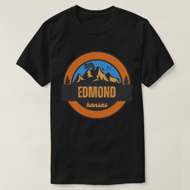 T-shirt Edmond, Kansas (Design devant)