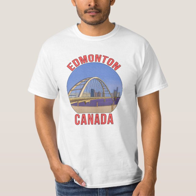 T-shirt Edmonton Alberta Canada (Devant)