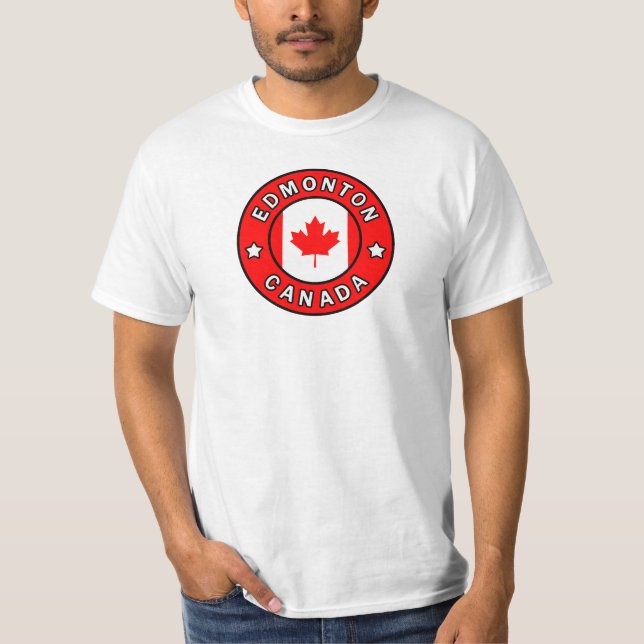 T-shirt Edmonton Canada (Devant)