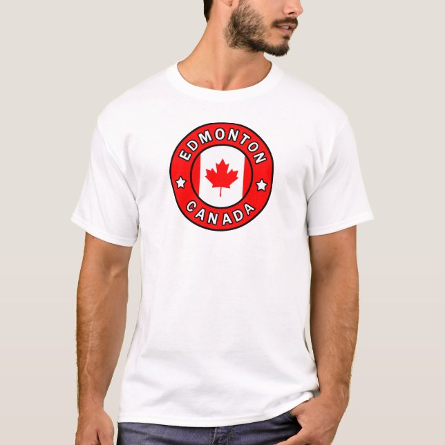 T-shirt Edmonton Canada (Devant)