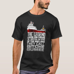 T-shirt Edmund Fitzgerald On appelle Gitche gumee