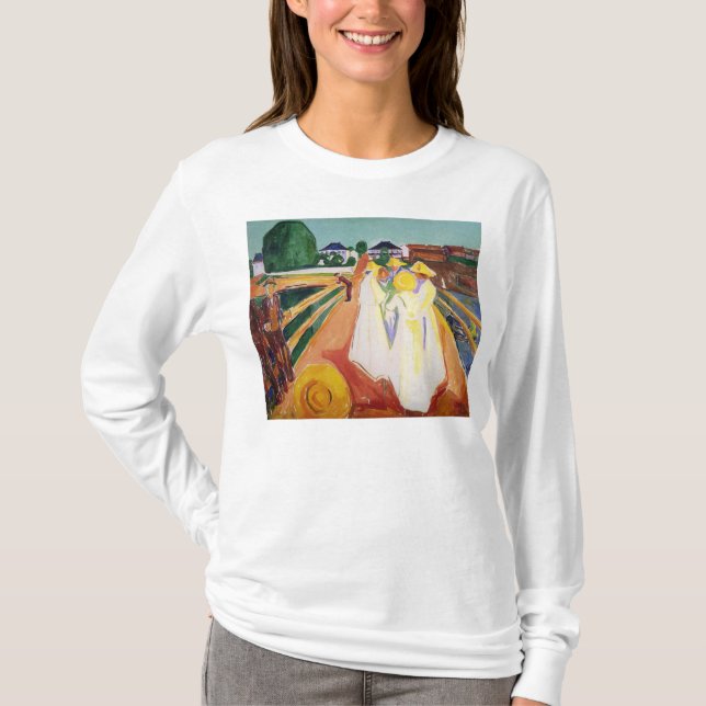 T-shirt Edouard mâchent la peinture d'art (Devant)