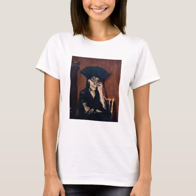 T-shirt Edouard Manet - Berthe Morisot avec ventilateur (Devant)