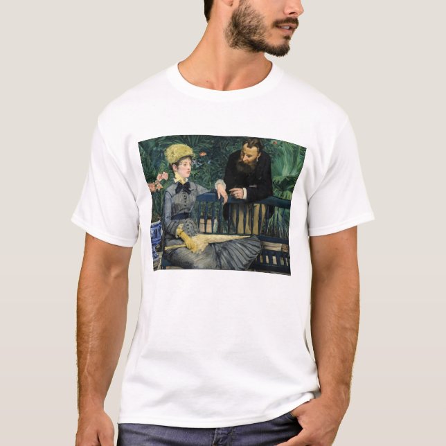 T-shirt Edouard Manet - Dans la serre (Devant)