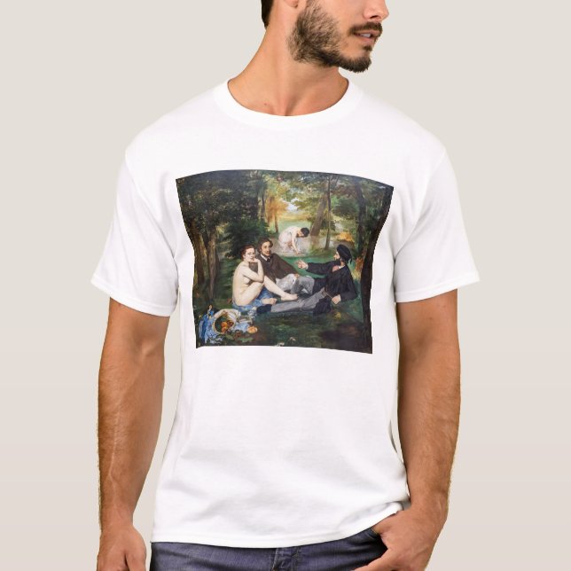 T-shirt Edouard Manet - Le déjeuner sur l'herbe (Devant)