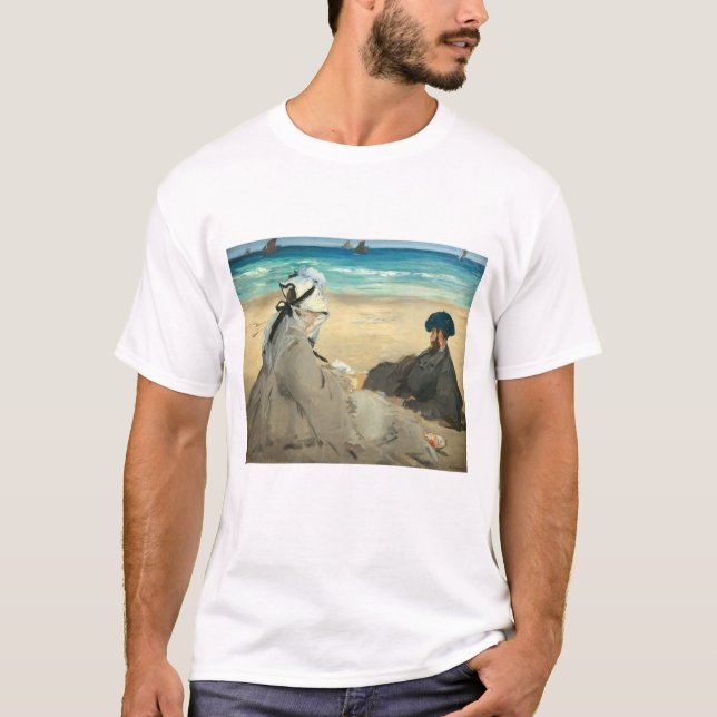 T-shirt Edouard Manet - Sur la plage (Devant)