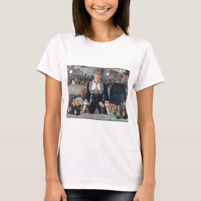T-shirt Edouard Manet's A Bar (Devant)