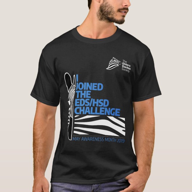 T-shirt EDS/HSD peut le défi 2019 de mois de conscience (Devant)