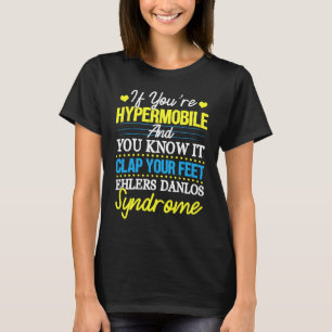 T-shirt EDS Hypermobilité Clap Vos Pieds